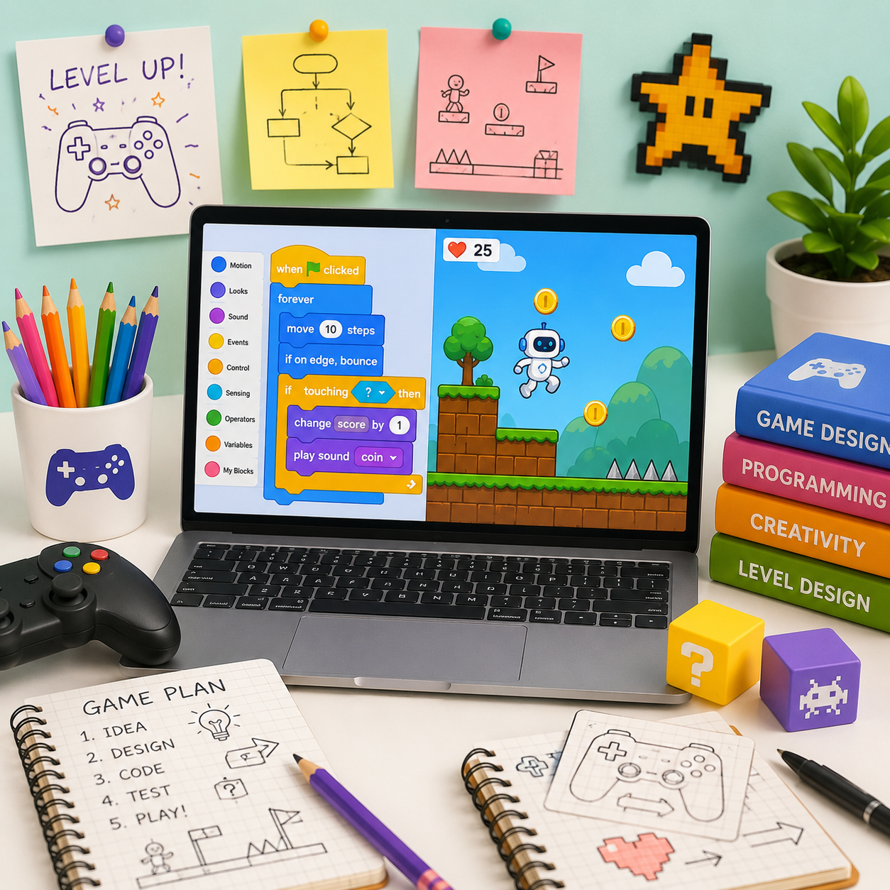 Game Design for Young Creators course