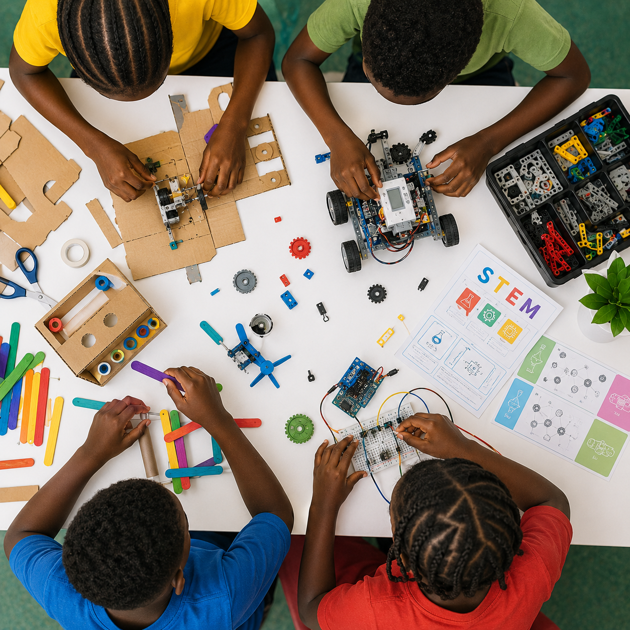 Physical STEAM & Robotics Camps course