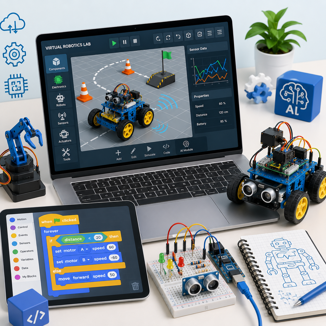 Virtual Robotics